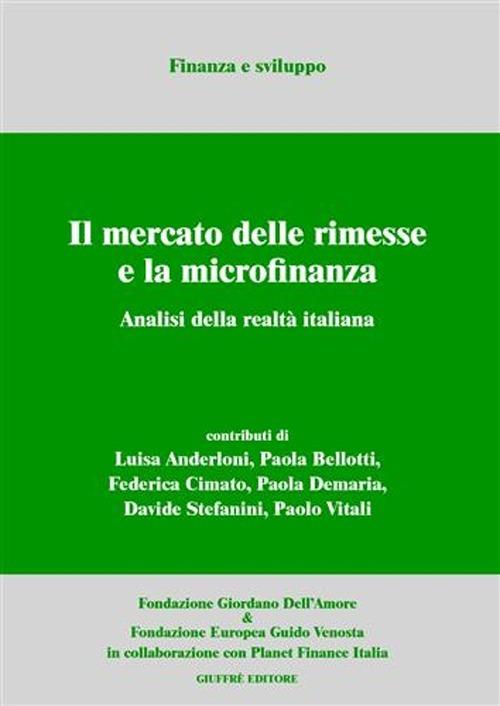 Il mercato delle rimesse e la microfinanza. Analisi della realtà italiana - copertina