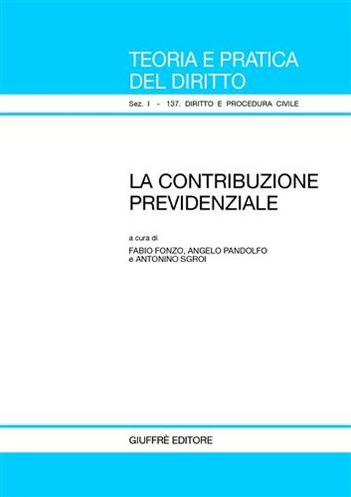 La contribuzione previdenziale - copertina