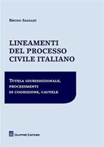 Lineamenti del processo civile italiano. Tutela giurisdizionale, procedimenti di cognizione, cautele