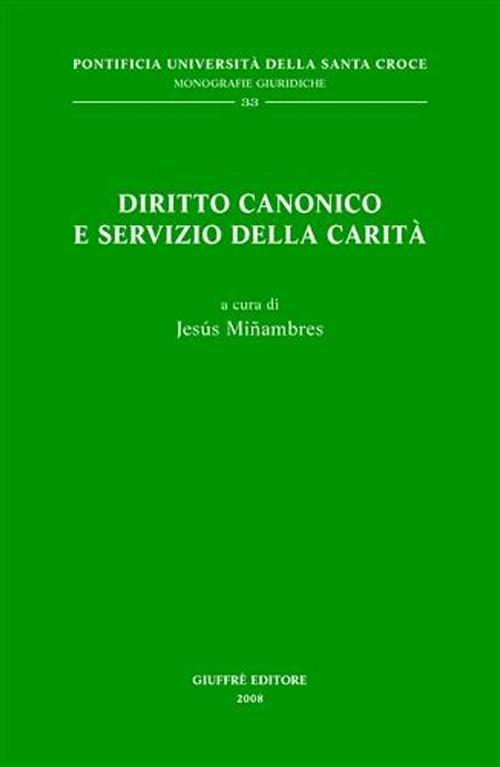 Diritto canonico e servizio della carità - copertina