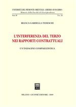 L' interferenza del terzo nei rapporti contrattuali