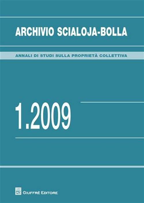 Archivio Scialoja-Bolla - copertina