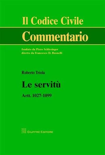 Le servitù - Roberto Triola - copertina