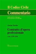 Contratto d'opera professionale. Artt. 2229-2238