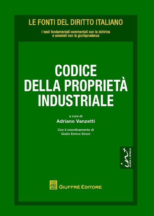 Codice della proprietà industriale - copertina