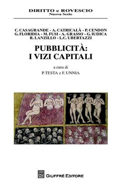 Pubblicità. I vizi capitali - copertina