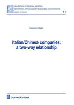 Italian/Chinese companies: a two-way relationship