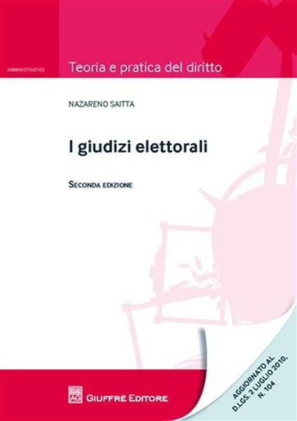 I giudizi elettorali - Nazareno Saitta - copertina