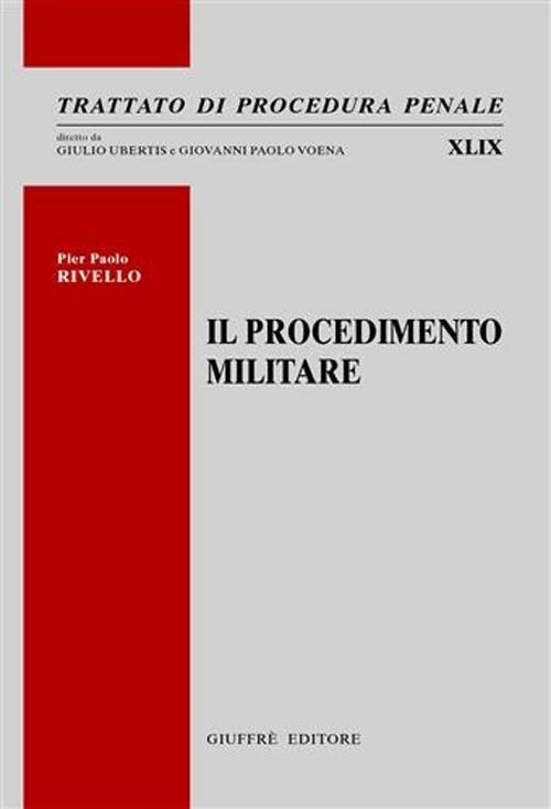 Il procedimento militare - P. Paolo Rivello - copertina