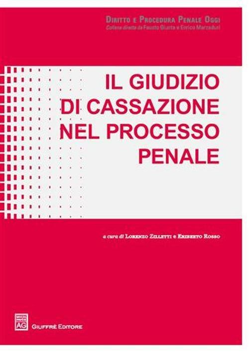 Il giudizio di Cassazione nel processo penale - copertina