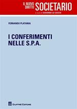 I conferimenti nelle S.p.A.