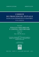 Codice di procedura penale. Rassegna di giurisprudenza e di dottrina. Vol. 5: Indagini preliminari e udienza preliminare. Libro V: Artt. 326-391-decies-Artt. 392-437.