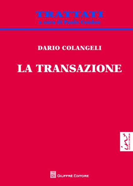 La transazione - Dario Colangeli - copertina