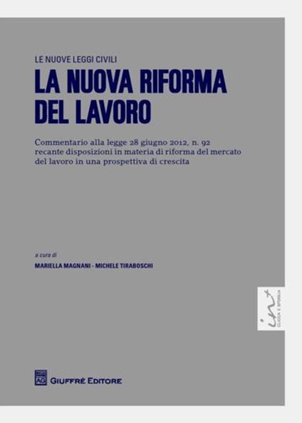 La nuova riforma del lavoro - copertina