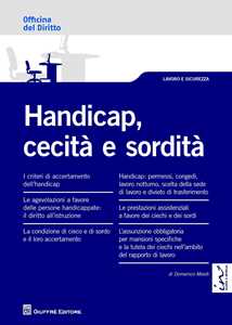 Handicap, cecità e sordità