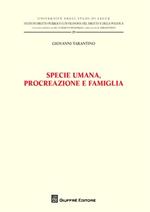 Specie umana, procreazione e famiglia