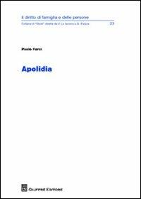 Apolidia - Paolo Farci - copertina