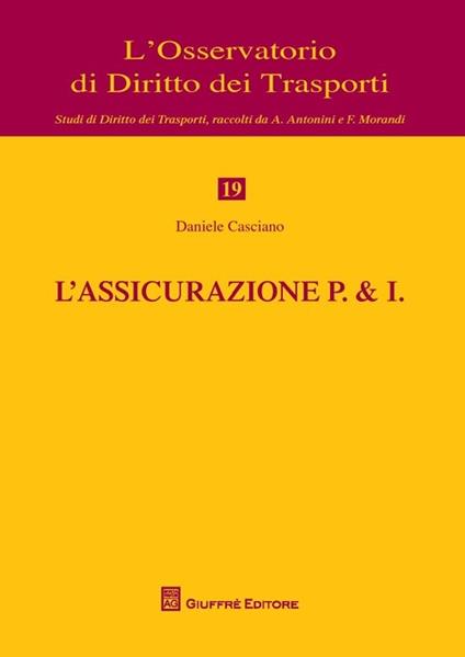 L' assicurazione P. & I. - Daniele Casciano - copertina