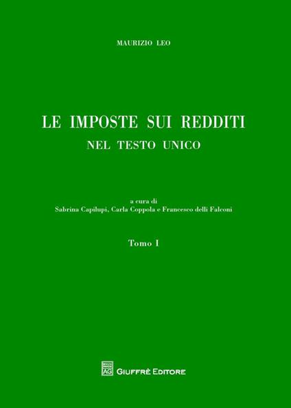 Le imposte sui redditi nel Testo Unico - copertina