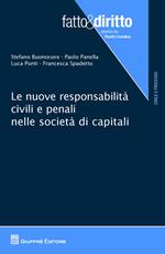 Le nuove responsabilità civili e penali nelle società di capitali