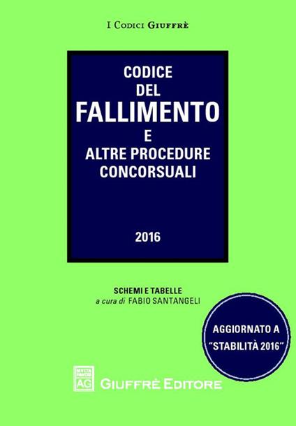 Codice del fallimento - copertina