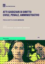 Atti giudiziari di diritto civile, penale, amministrativo