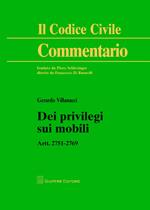 Dei privilegi sui mobili. Artt. 2751-2769