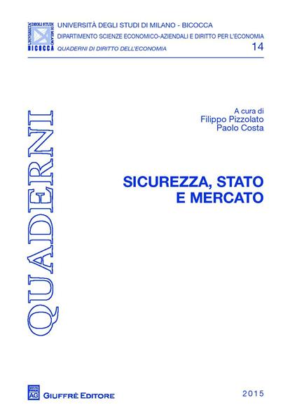 Sicurezza, Stato e mercato - copertina