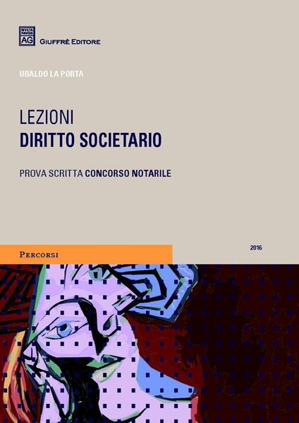 Diritto societario. Lezioni - Ubaldo La Porta - copertina