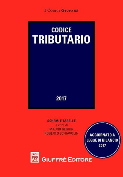 Codice tributario. Schemi e tabelle - copertina