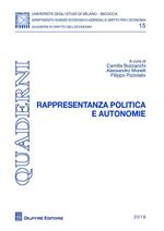 Rappresentanza politica e autonomie. Atti del Convegno di Diritti Regionali. Rivista di diritto delle autonomie territoriali (Milano, 13 giugno 2016)