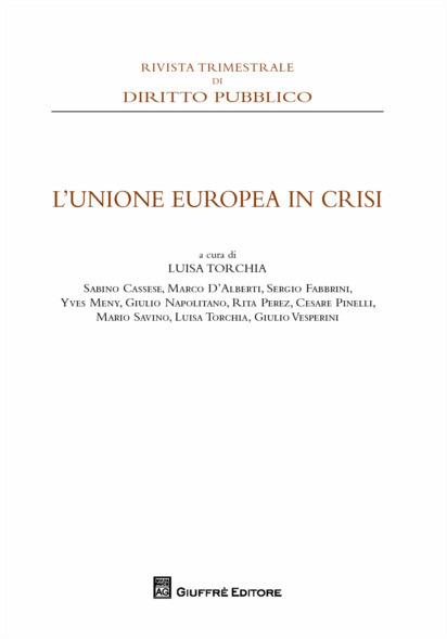 L' Unione Europea in crisi - copertina