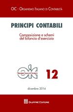 Principi contabili. Vol. 12: Composizione e schemi del bilancio d'esercizio.