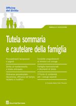 Tutela sommaria e procedimenti cautelari nel diritto di famiglia