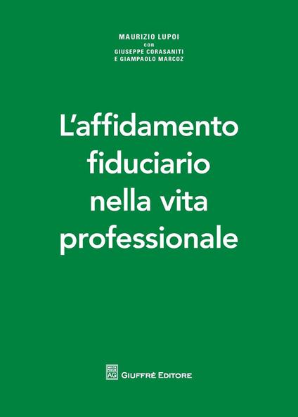 L' affidamento fiduciario nella vita professionale - copertina