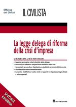 La legge delega di riforma della crisi d'impresa