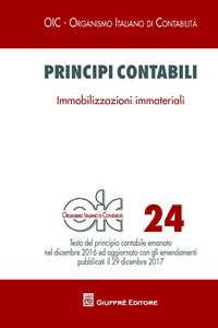 Principi contabili. Vol. 24: Immobilizzazioni immateriali.