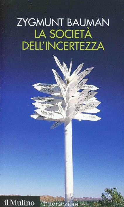 La società dell'incertezza - Zygmunt Bauman - copertina