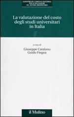 La valutazione del costo degli studi universitari in Italia