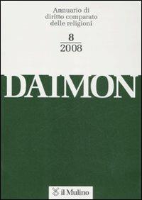 Daimon. Annuario di diritto comparato delle religioni (2008). Vol. 8 - copertina