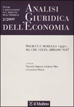 Analisi giuridica dell'economia (2009). Vol. 2