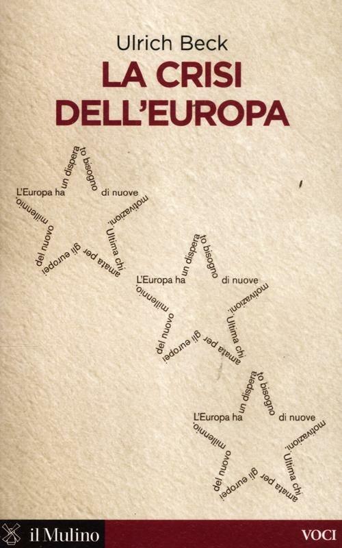 La crisi dell'Europa - Ulrich Beck - copertina