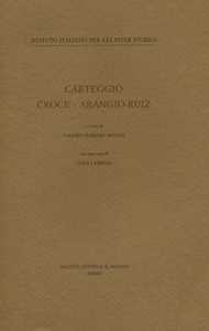 Carteggio Croce-Arangio-Ruiz