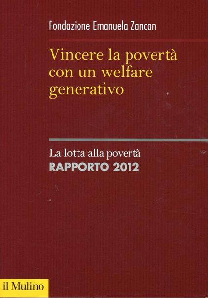 Vincere la povertà con un welfare generativo - copertina