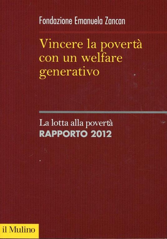 Vincere la povertà con un welfare generativo - copertina