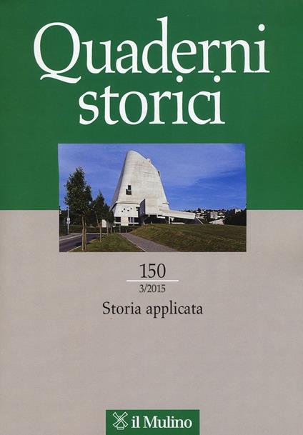 Quaderni storici (2015). Vol. 3 - copertina