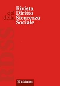 Rivista del diritto della sicurezza sociale (2015). Vol. 2 - copertina