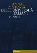 Annali di storia delle università italiane (2015). Vol. 2