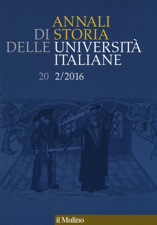 Annali di storia delle università italiane (2016). Vol. 2 - copertina