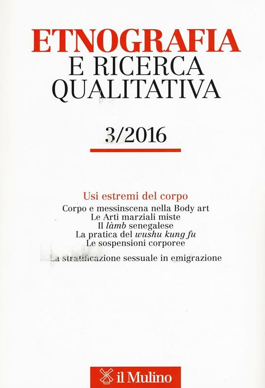 Etnografia e ricerca qualitativa (2016). Vol. 3 - copertina